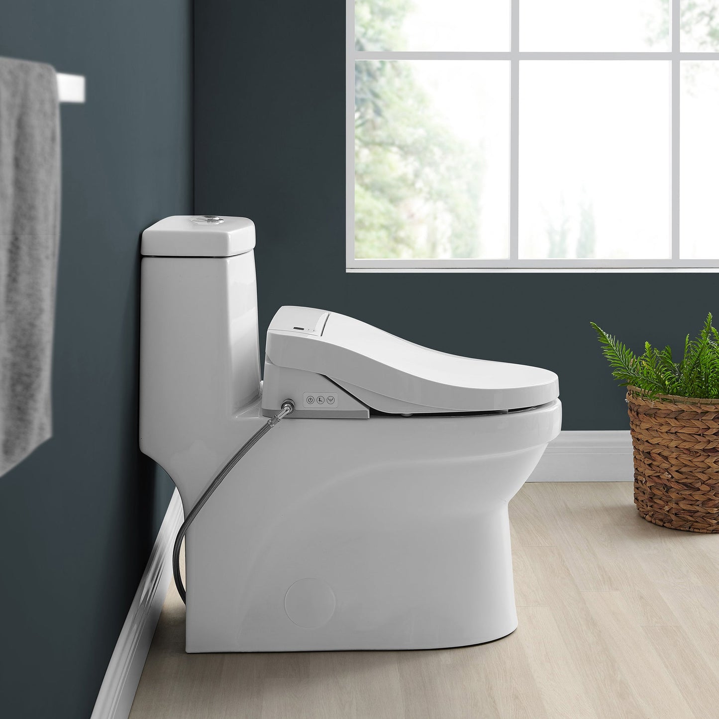 Virage One-Piece Toilet with Vivante Smart Seat Bidet 1.1/1.6 gpf