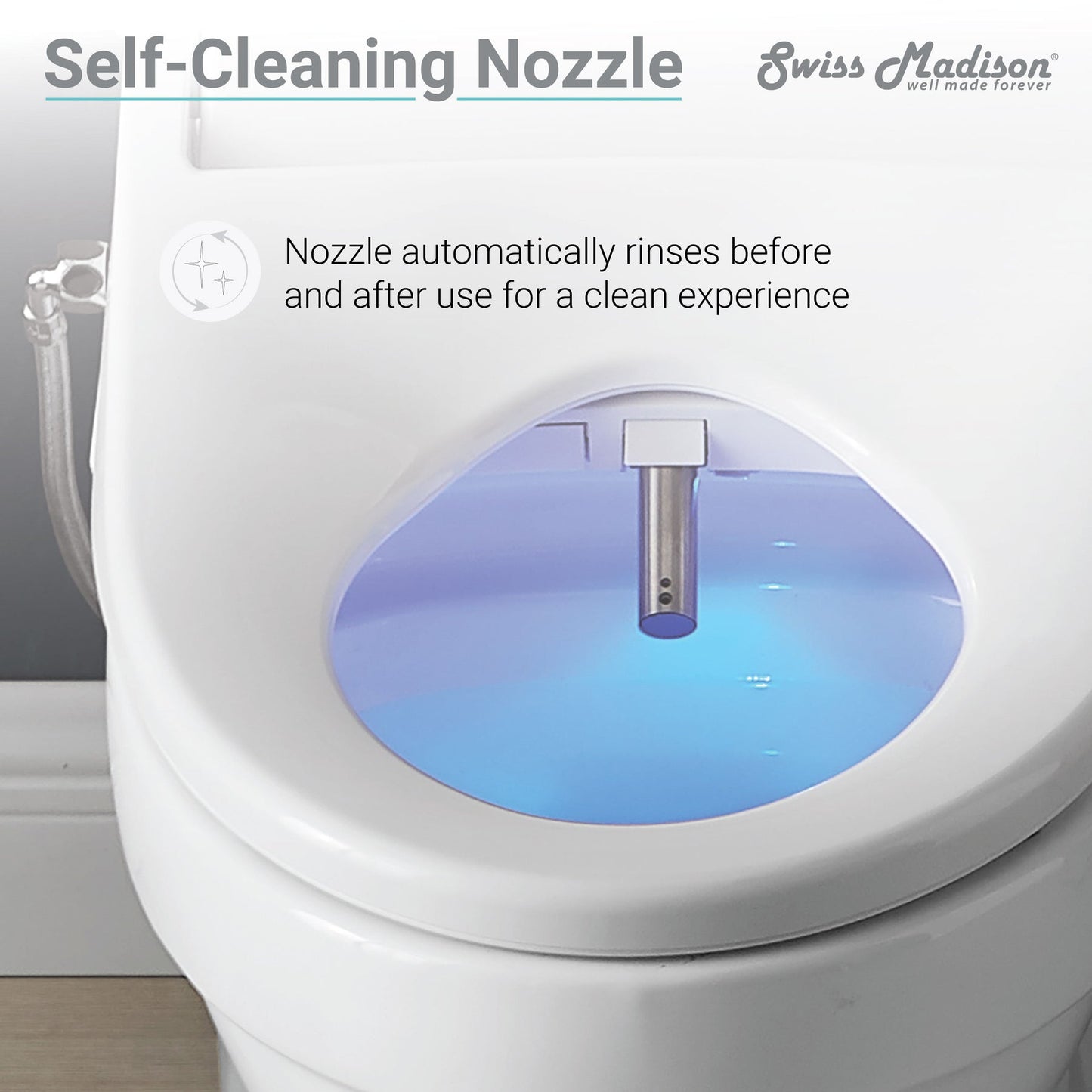 Virage One-Piece Toilet with Vivante Smart Seat Bidet 1.1/1.6 gpf