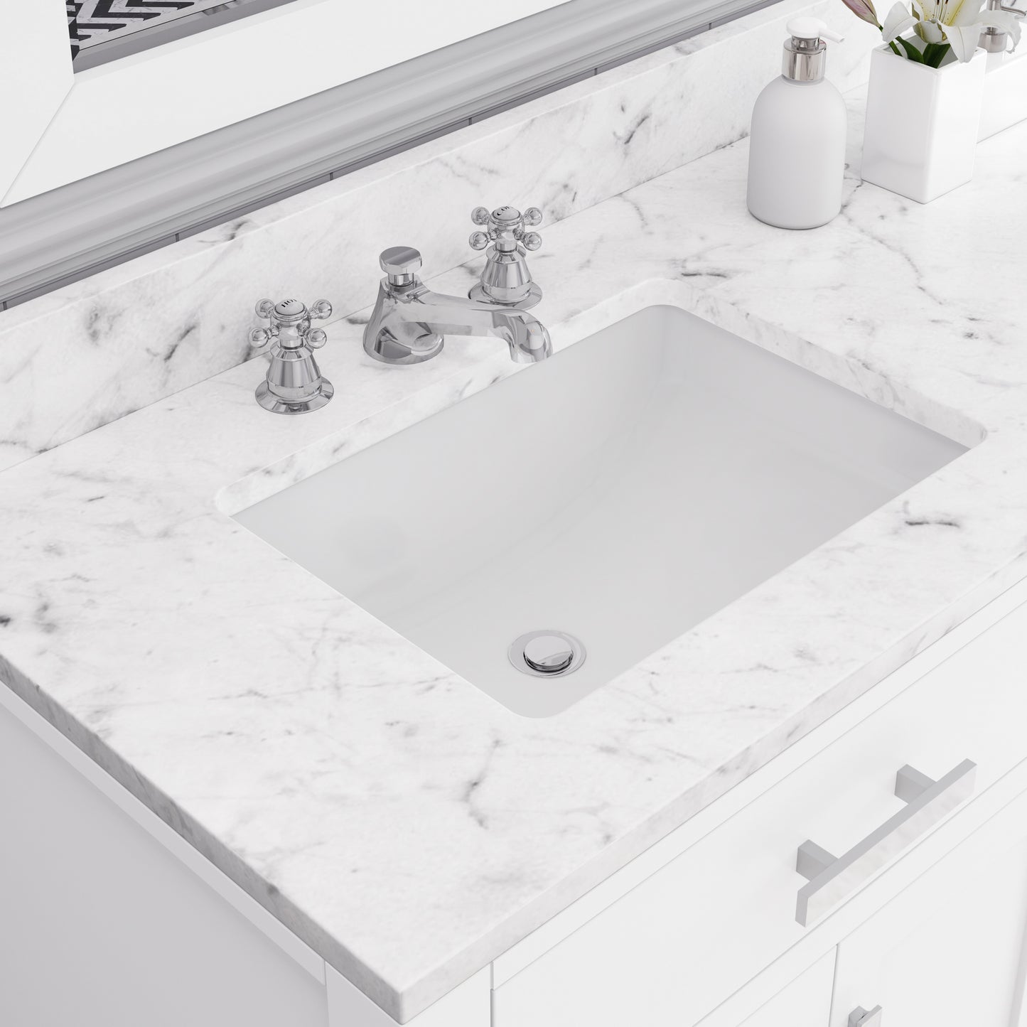 72 Inch Double Sink Bathroom Vanity set. The Madison Collection