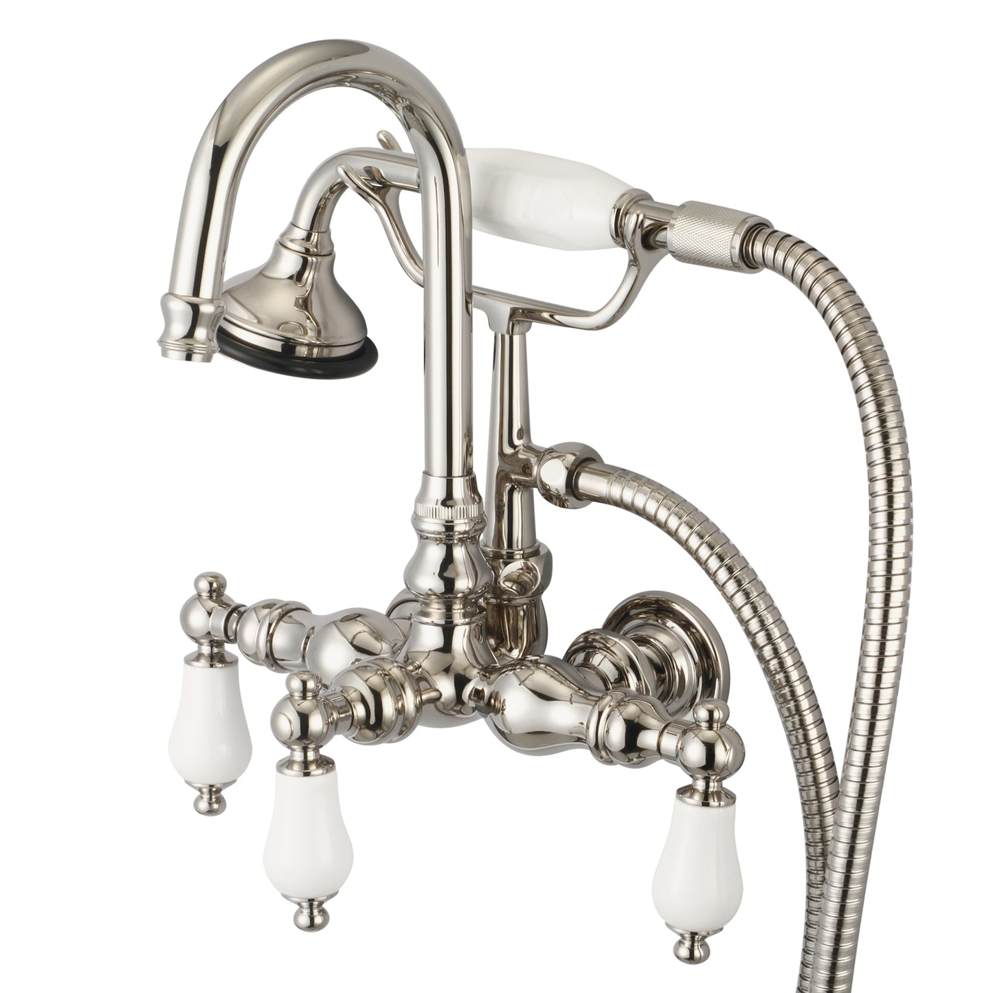Vintage Classic Tub Faucet With Lever and Cross Handles