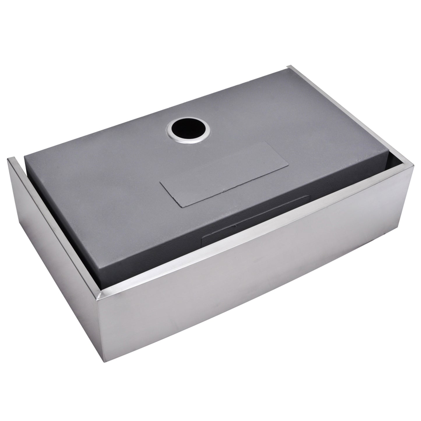 36 X 22 Inch Zero Radius Single Bowl Stainless Steel Kitchen Sink set