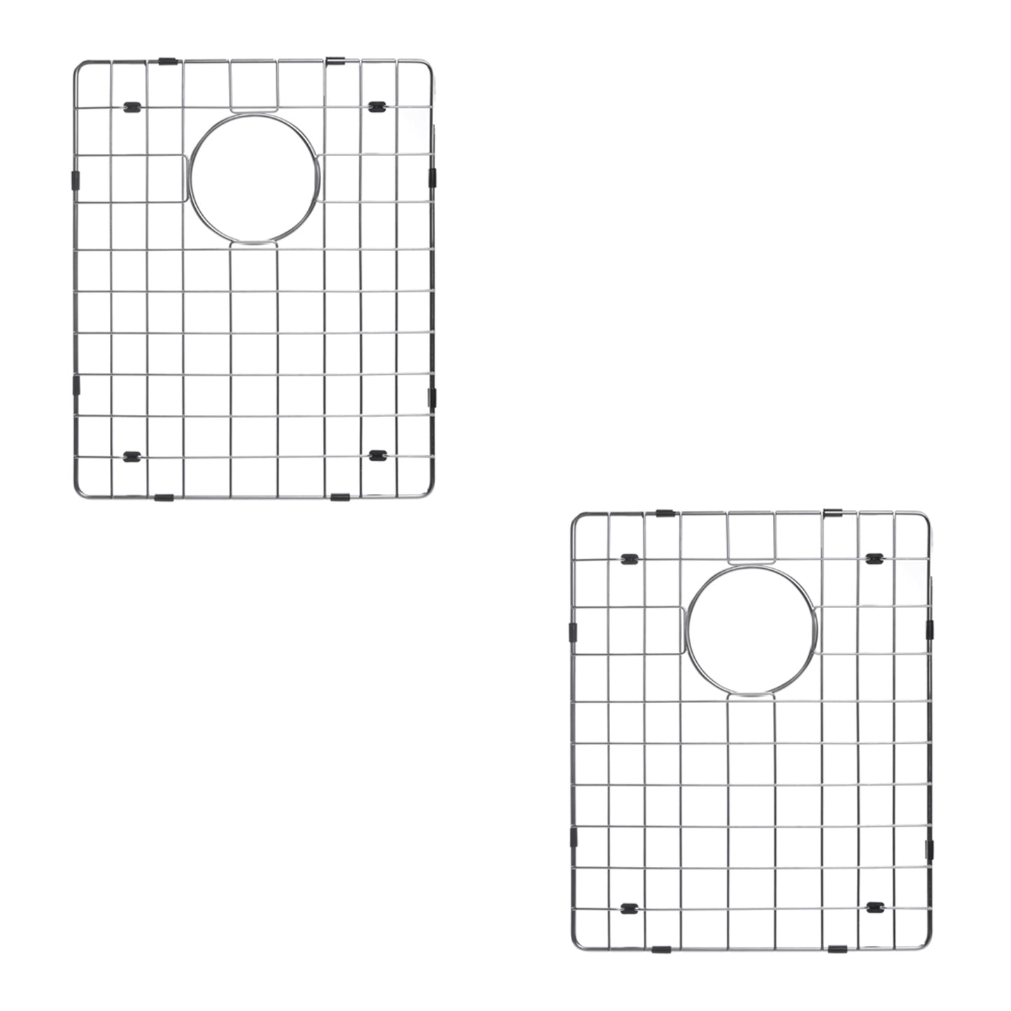 33 Inch X 22 50/50 Double Bowl Stainless Steel Kitchen Sink With Drains, Strainers, And Bottom Grids