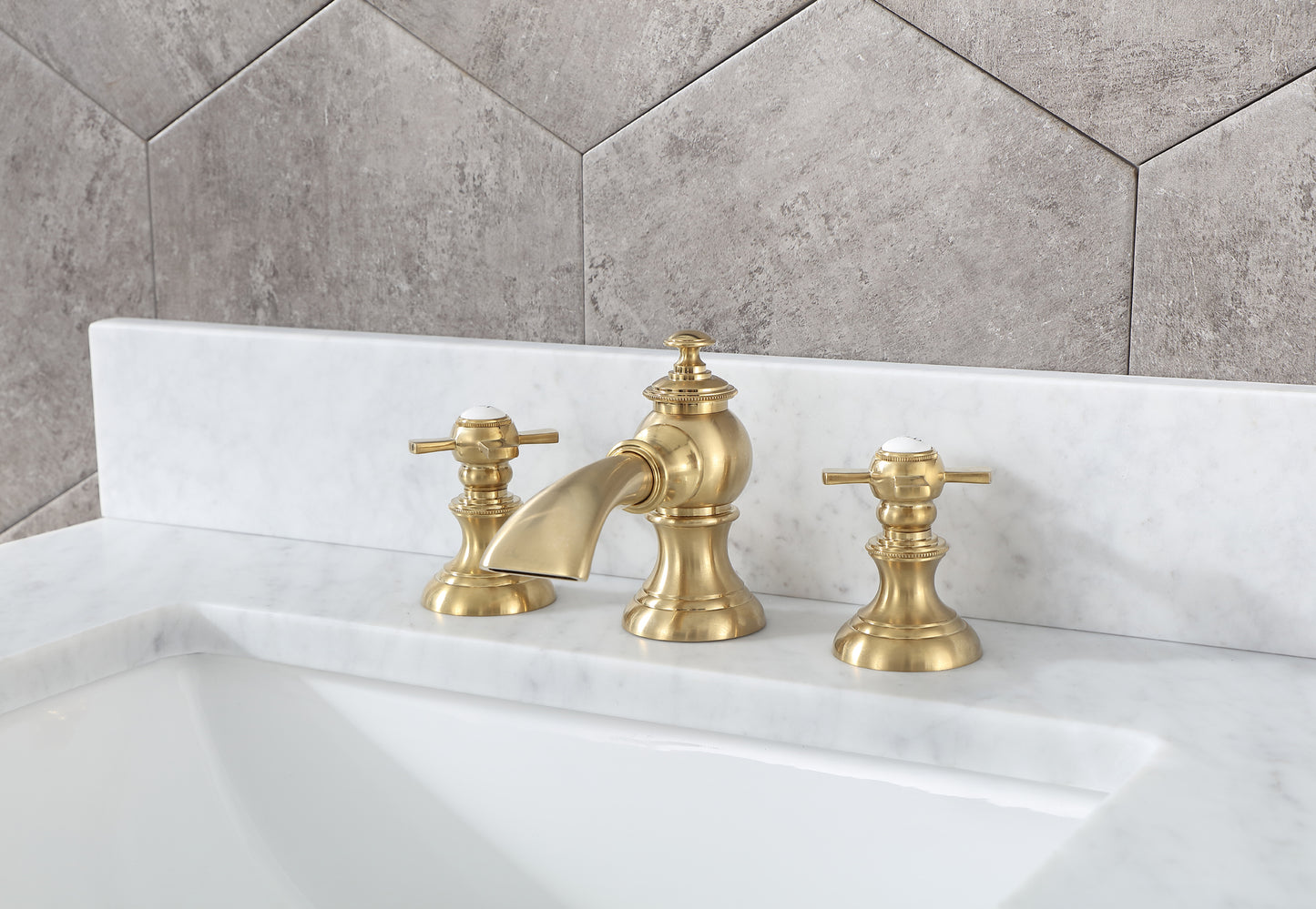 30 Inch Single Sink Bathroom Vanity With Faucet And Mirror From The Madalyn Collection