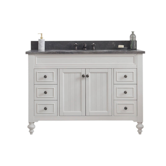 48 Inch Earl Grey Single Sink Bathroom Vanity set. Potenza Collection