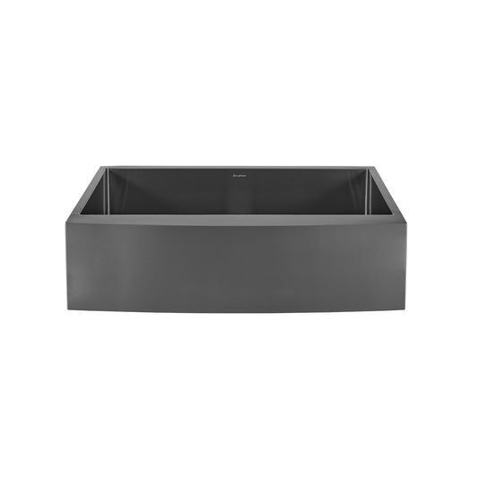 Rivage 33" x 21" Stainless Steel, Single Basin, Farmhouse Kitchen Sink with Apron in Multi Color