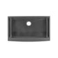 Rivage 33" x 21" Stainless Steel, Single Basin, Farmhouse Kitchen Sink with Apron in Multi Color