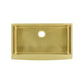 Rivage 33" x 21" Stainless Steel, Single Basin, Farmhouse Kitchen Sink with Apron in Multi Color