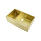 Rivage 33" x 21" Stainless Steel, Single Basin, Farmhouse Kitchen Sink with Apron in Multi Color
