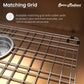 Rivage 33" x 21" Stainless Steel, Single Basin, Farmhouse Kitchen Sink with Apron in Multi Color