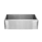 Rivage 33" x 21" Stainless Steel, Single Basin, Farmhouse Kitchen Sink with Apron in Multi Color