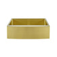Rivage 30" x 21" Stainless Steel, Single Basin, Farmhouse Kitchen Sink with Apron in Multi Colors