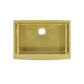 Rivage 30" x 21" Stainless Steel, Single Basin, Farmhouse Kitchen Sink with Apron in Multi Colors