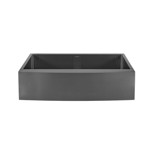Rivage 36" x 21" Stainless Steel, Single Basin, Farmhouse Kitchen Sink with Apron in Multi Colors