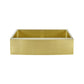 Rivage 36" x 21" Stainless Steel, Single Basin, Farmhouse Kitchen Sink with Apron in Multi Colors