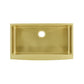 Rivage 36" x 21" Stainless Steel, Single Basin, Farmhouse Kitchen Sink with Apron in Multi Colors