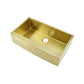 Rivage 36" x 21" Stainless Steel, Single Basin, Farmhouse Kitchen Sink with Apron in Multi Colors