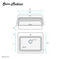 Ravi Single Basin 30 x 22 Topmount Kitchen Workstation Sink