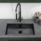 Rivage 30 x 18 Stainless Steel, Single Basin, Undermount Kitchen Sink, Multi Colors
