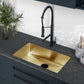 Rivage 30 x 18 Stainless Steel, Single Basin, Undermount Kitchen Sink, Multi Colors