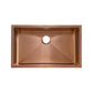 Rivage 30 x 18 Stainless Steel, Single Basin, Undermount Kitchen Sink, Multi Colors