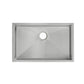 Rivage 30 x 18 Stainless Steel, Single Basin, Undermount Kitchen Sink, Multi Colors
