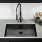 Rivage 32 x 19 Stainless Steel, Single Basin, Undermount Kitchen Sink, Multi Colors