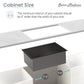 Rivage 32 x 19 Stainless Steel, Single Basin, Undermount Kitchen Sink, Multi Colors