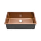 Rivage 32 x 19 Stainless Steel, Single Basin, Undermount Kitchen Sink, Multi Colors