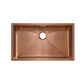 Rivage 32 x 19 Stainless Steel, Single Basin, Undermount Kitchen Sink, Multi Colors