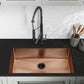 Rivage 32 x 19 Stainless Steel, Single Basin, Undermount Kitchen Sink, Multi Colors