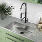 Rivage 32 x 19 Stainless Steel, Single Basin, Undermount Kitchen Sink, Multi Colors