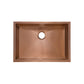 Tourner 27" x 19" Stainless Steel, Single Basin, Undermount Kitchen Sink in Multi Colors