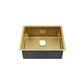 Rivage 23 x 18 Stainless Steel, Single Basin, Undermount Kitchen Sink, in Multi colors