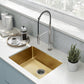 Rivage 23 x 18 Stainless Steel, Single Basin, Undermount Kitchen Sink, in Multi colors