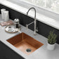 Rivage 23 x 18 Stainless Steel, Single Basin, Undermount Kitchen Sink, in Multi colors