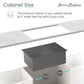 Rivage 33" x 20" Dual Basin, Undermount Kitchen Sink in Multi Colors