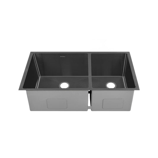 Rivage 33" x 20" Dual Basin, Undermount Kitchen Sink in Multi Colors