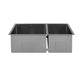 Rivage 33" x 20" Dual Basin, Undermount Kitchen Sink in Multi Colors