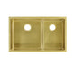 Rivage 33" x 20" Dual Basin, Undermount Kitchen Sink in Multi Colors