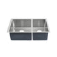 Rivage 33" x 20" Dual Basin, Undermount Kitchen Sink in Multi Colors