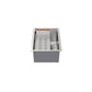 Rivage 15 x 19 Single Basin Undermount Kitchen Workstation Sink