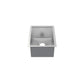 Rivage 15 x 19 Single Basin Undermount Kitchen Workstation Sink
