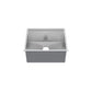 Rivage 27 x 19 Single Basin Undermount Kitchen Workstation Sink