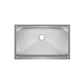 Rivage 32 x 19 Single Basin Undermount Kitchen Workstation Sink