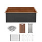 Tourner 30" x 19" Stainless Steel, Single Basin, Undermount Kitchen Workstation Sink in Multi Colors