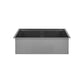 Tourner 32" x 19" Stainless Steel, Single Basin, Undermount Kitchen Workstation Sink in Multi Colors