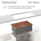 Tourner 32" x 19" Stainless Steel, Single Basin, Undermount Kitchen Workstation Sink in Multi Colors