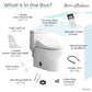 Virage One-Piece Toilet with Vivante Smart Seat Bidet 1.1/1.6 gpf