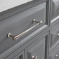 60" Palace Collection Quartz Carrara Bathroom Vanity Sets