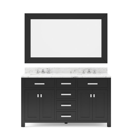 60 Inch Double Sink Bathroom Vanity set The Madison Collection